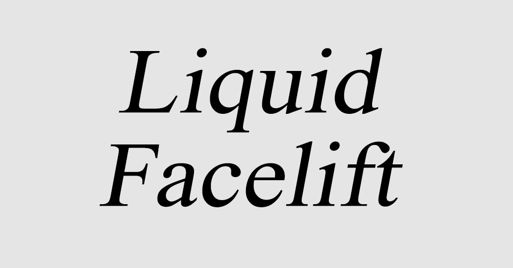 Liquid lift web